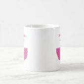 Eenvoudige Schattige Glimlach Strooi Roze Donuts Z Koffiemok (Center)