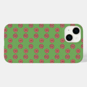 Eenvoudige schattige rode knoppen Hoesje-Mate iPho Case-Mate iPhone Case (Achterkant (horizontaal))