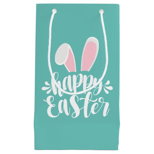 Eenvoudige Schattigee Bunny Ears Happy Easter | Ca Klein Cadeauzakje (Voorkant)