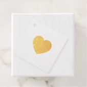 Eenvoudige Schattigee Hart Wedding Favoriete Label (Met doos)