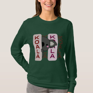 Eenvoudige Schattigee Trendy Stijl Koala Australië T-shirt