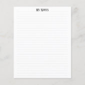 Eenvoudige schone minimalistische gestippelde lijn (Voorkant)