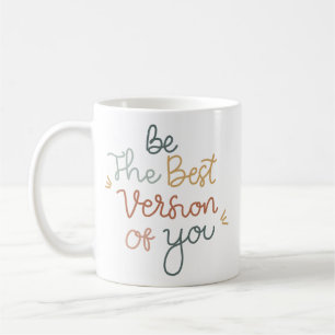 Eenvoudige Schoonheid Inspirerend Quote Letter War Koffiemok