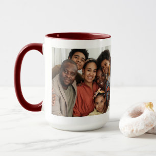 Eenvoudige schrijfmachine   Vroege kerstfoto-Mok Mok