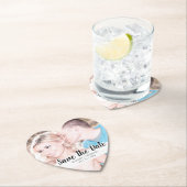 Eenvoudige Script Cutout | Datum opslaan Kartonnen Onderzetters (Insitu)