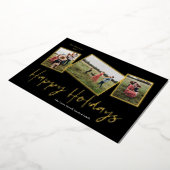 Eenvoudige Script Prettige Feestdagen 3 Foto Colla (Gedraaid)