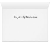Eenvoudige Script Simple Wreatogram Note-kaarten (Binenzijde Horizontaal (Onderkant))