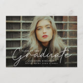 Eenvoudige scriptfotografie-uitnodigingen (Voorkant)