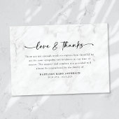 Eenvoudige scriptfunctie bedankkaart