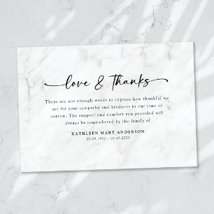 Eenvoudige scriptfunctie bedankkaart