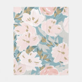 Eenvoudige seamless pattern of hand drawn gouache  fleece deken (Voorkant)