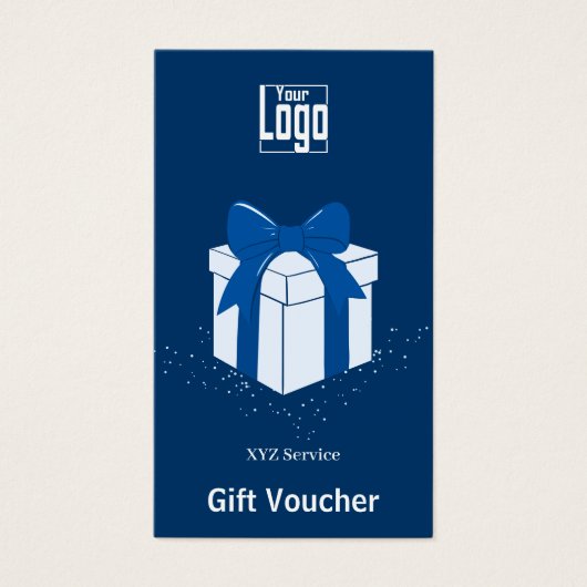 Eenvoudige Service Zakelijke Gift Voucher Kaart (Voorkant)