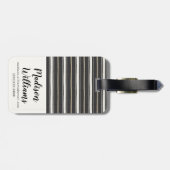 Eenvoudige signaleringsstap twee bagagelabel (Achterkant horizontaal)