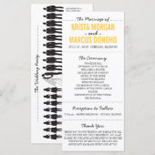 Eenvoudige Silhouetten Programma Rack Kaart-30 (Voorkant / Achterkant)