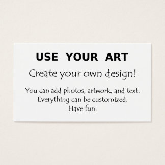 Eenvoudige sjabloon gebruik mijn kunst foto logo d visitekaartje
