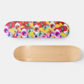 Eenvoudige skateboardogen van 90 jaar skateboard (Horizontaal)