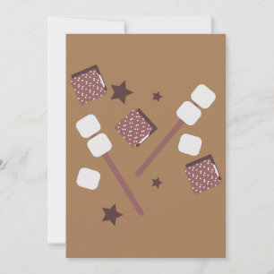 Eenvoudige S'mores Koekjes Kampvuur Groet