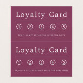 Eenvoudige Soft Cloud, moderne dubbele loyaliteit Visitekaartjes (Binnenkant ongevouwen)