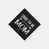 Eenvoudige Soon-to-be Mom Moederdag | Papieren Ser Servet (Hoek)