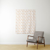 Eenvoudige stap en herhaal aangepaste banner voor  wandkleed (In situ)