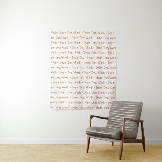 Eenvoudige stap en herhaal aangepaste banner voor  wandkleed (In situ)