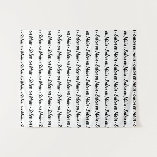 Eenvoudige stap en herhaal de Small Business Custo Wandkleed (Voorkant (horizontaal))