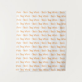 Eenvoudige stap en herhaal klein bedrijf aangepast wandkleed