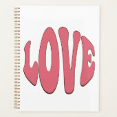 Eenvoudige, stedelijke, moderne, koele design Love Planner (Voorkant)