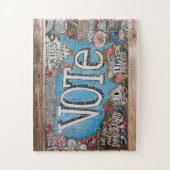 EENVOUDIGE STEMMING LEGPUZZEL (Verticaal)