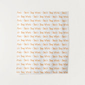 Eenvoudige Step en Repeat Kleine Zakelijke Banner Wandkleed (Voorkant)