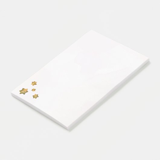 Eenvoudige ster post-it® notes (Schuin)