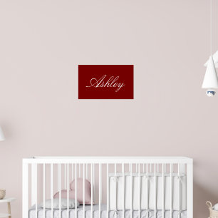 EENVOUDIGE STIJLVOLE MODERNE ELEGANTE FAMILIE BABY POSTER