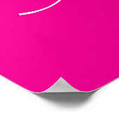 EENVOUDIGE STIJLVOLE MODERNE ELEGANTE FAMILIE BABY POSTER (Hoek)