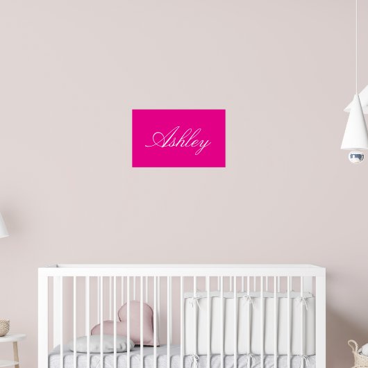 EENVOUDIGE STIJLVOLE MODERNE ELEGANTE FAMILIE BABY POSTER (Kinderkamer 2)