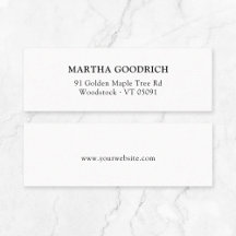 Eenvoudige stijlvolle elegante typografie 12