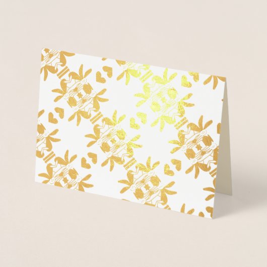 Eenvoudige, stijlvolle Folie Kaarten (Voorkant)