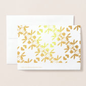 Eenvoudige, stijlvolle Folie Kaarten (Met envelop)