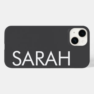 Eenvoudige Stijlvolle Moderne Gepersonaliseerd Naa Case-Mate iPhone 14 Hoesje