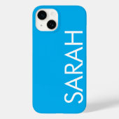 Eenvoudige Stijlvolle Moderne Gepersonaliseerd Naa Case-Mate iPhone Case (Achterkant)
