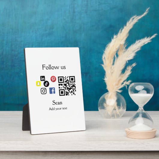 Eenvoudige streepjescode van de website van het be fotoplaat (Zijkant)