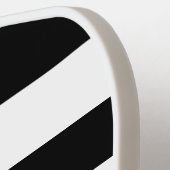 Eenvoudige strepen, elke kleur, aangepaste monogra pickleball paddle (Links Detail)