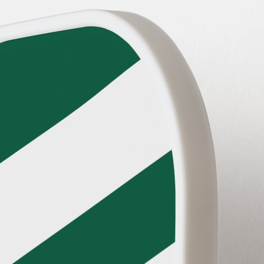 Eenvoudige strepen, elke kleur, aangepaste monogra pickleball paddle (Links Detail)