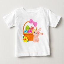 Eenvoudige Sweet Easter Basket Bunny