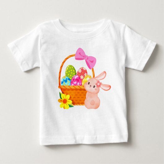 Eenvoudige Sweet Easter Basket Bunny (Voorkant)
