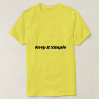 Eenvoudige T-shirt