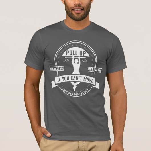 Eenvoudige T-shirt omhoog draaien (Voorkant)