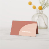 Eenvoudige taarterracotta bruiloft van de kerst (Voorkant)