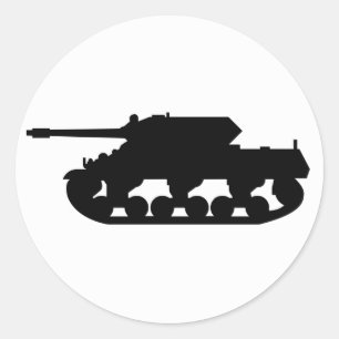 Eenvoudige Tank Sticker