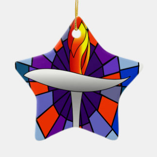 Eenvoudige temperatuurproducten keramisch ornament