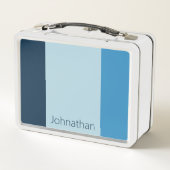 Eenvoudige tinten van Blauwe Verticale Strepen Naa (Achterkant)